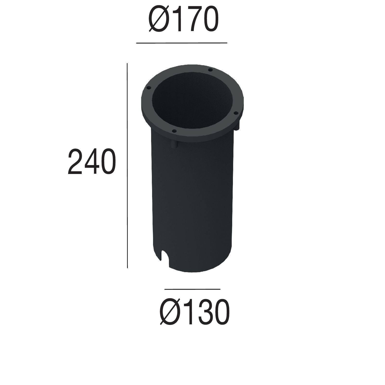 LINEA LIGHT - Outercasing for Suelo_RX Pro 13W - Suelo_RX 13W (H204) - Suelo_RXJ 13W (H204) - Suelo_RDX 12W