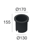LINEA LIGHT - Outercasing for Suelo_RX 13W (H144) - Suelo_RXJ 13W (H144)