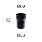 LINEA LIGHT - Controcassa per Suelo_R - Suelo_RJ 4W - 5W / Alcor_AI_1 2W - Alcor_AI_2 2W - Alcor_AI_4 2W