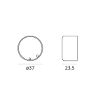 LINEA LIGHT - Mini_Penny - On/Off Driver - 3-6 W DC powerLEDs - 350mA 20V