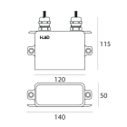 LINEA LIGHT - Giant_Aqualed - On/Off Driver 1-48 W DC stripLED 2 A 24 V / 1-48 W DC topLED