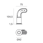 LINEA LIGHT - Downlights | 1 x powerLED 6 W DC 500 mA