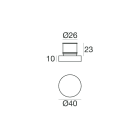 LINEA LIGHT - Lampada a parete - Step Lights | 1 x powerLED 1 W DC 350 mA