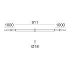 LINEA LIGHT - Elementi lineari | 198-264 V | 60 topLED 9 W DC - 10.5 W AC