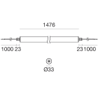LINEA LIGHT - Elementi lineari - Illuminazione Industriale | 90-264 V | 144 topLED 37 W DC - 40.5 W AC
