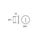 LINEA LIGHT - Lampada a parete - Step Lights | 1 x powerLED 2 W DC 630 mA