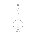 LINEA LIGHT - Lampada a parete - Step Lights | 1 x powerLED 2 W DC 630 mA