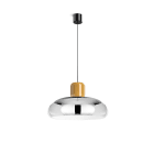 LINEA LIGHT - TREPIU' SOSP.27W CROMO/GIALLO