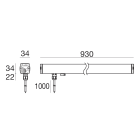 LINEA LIGHT - Elementi lineari | 9 x powerLEDs 18 W DC 630 mA