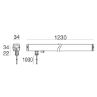 LINEA LIGHT - Elementi lineari | 12 x powerLEDs 24 W DC 630 mA
