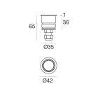 LINEA LIGHT - ORMA-FO 7 1L D.42 SING. ANELLO VB