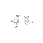 LINEA LIGHT - Proiettori | 1 x powerLED 2 W DC 630 mA