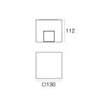 LINEA LIGHT - Lampada a parete - Effetti | 198-264 V | 12 x powerLEDs 23 W DC - 25 W AC