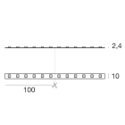 LINEA LIGHT - LED Strip | 300 topLED 72 W DC 24 V | 14.4 W/m