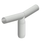 LINEA LIGHT - Double 15 angled arm - Diameter 60 mm for conical or tapered pole - Light Gray