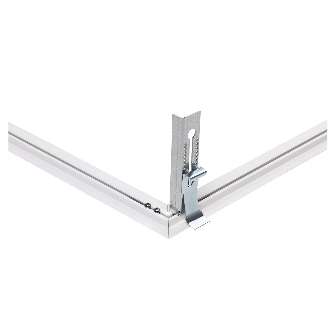 LINEA LIGHT - CORNICE XINCASSO A VISTA 600X600 BG