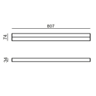 LINEA LIGHT - Sistemi | 198-264 V | 144 topLED 33 W DC - 36 W AC