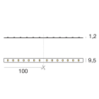 LINEA LIGHT - LED Strip | 350 topLED 63 W DC 24 V | 12.6 W/m | 1710 Lm/m