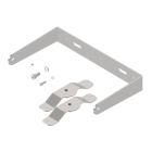 LINEA LIGHT - Adjustable steel bracket with screws and safety screws, for wall or ceiling installation