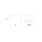 LINEA LIGHT - COVER PROFILO OPALE 2M PC