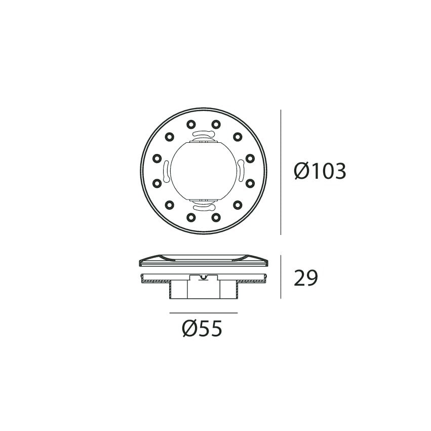 LINEA LIGHT - DALI MSENSOR 02 5DPI 41W