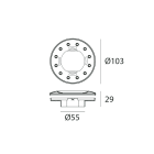 LINEA LIGHT - DALI MSENSOR 02 5DPI 41W