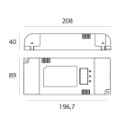 LINEA LIGHT - Wade - On/Off Driver - 2.25A 37V 70W