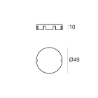 LINEA LIGHT - TAPPO X CONTROCASSA PLAY NG5