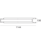 LINEA LIGHT - ACCESSORIO DIMA ROLLIP35 1150X140