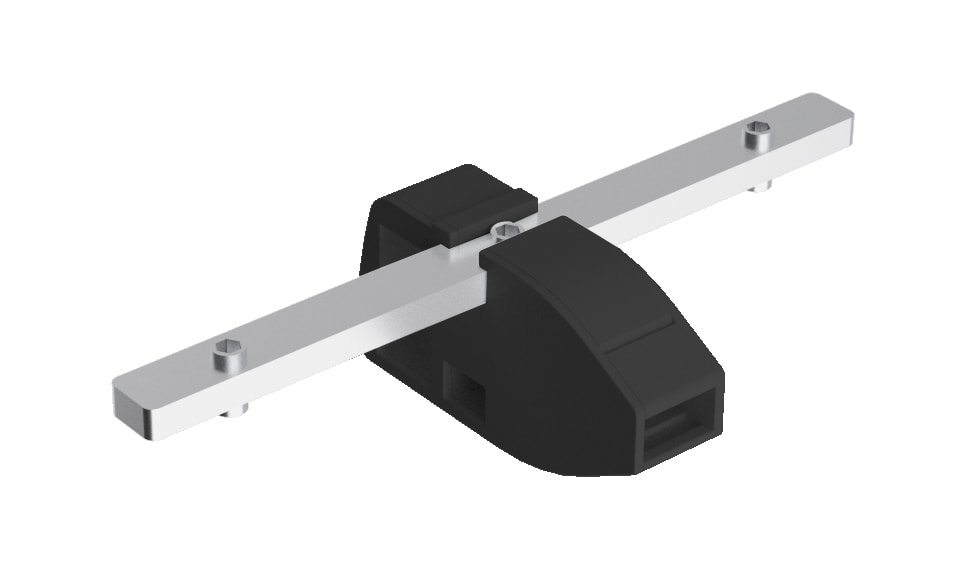 LINEA LIGHT - Intermediate junction element for power line interruption - Black