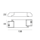 LINEA LIGHT - Constant Current Driver CC44W300-1050