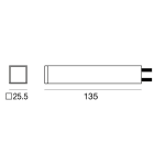 LINEA LIGHT - Aqualed_Slim - On/Off Driver - 12.5W DC 350mA 17-36V