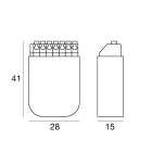 LINEA LIGHT - DALI DT8 RGBW LED DIMMER 8A