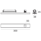 LINEA LIGHT - Modus Light PIR Sensor - White RAL9003