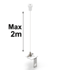 LINEA LIGHT - KIT SOSP. ROLLIP 35-MP WHITE