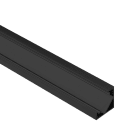LINEA LIGHT - PROFILO CELA_18/18 ANOD. NERO 2M