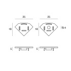 LINEA LIGHT - KIT TAPPI CELA GRIGIXDIFF STANDARD