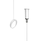 LINEA LIGHT - ANELLO+CAVO ACCIAIO SOSP.RUBBER O30
