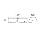 LINEA LIGHT - Elementi lineari | 180-264 V AC /254-370 V DC | 140 topLED 7.2 W DC - 9 W AC