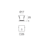 LINEA LIGHT - Lampada a parete - Step Lights | 1 x powerLED 1 W DC 350 mA