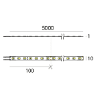 LINEA LIGHT - LED Strip | 600 topLED 65 W DC 24 V | 13 W/m
