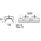 LINEA LIGHT - Elementi lineari | 512 topLED 40 W DC 48 V | Modular
