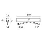 LINEA LIGHT - Elementi lineari | 85-277 V | 96 topLED 3 W DC - 4 W AC