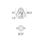 LINEA LIGHT - Downlights | 1 x powerLED 2 W DC 630 mA