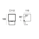LINEA LIGHT - Proiettori | 198-264 V AC /200-300 V DC | 1 arrayLED 18 W DC - 21 W AC