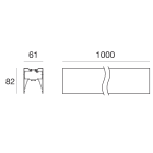 LINEA LIGHT - Sistemi | 198-264 V AC /180-280 V DC | 144 topLED 13 W DC - 14.5 W AC | Modular