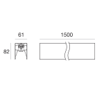 LINEA LIGHT - Sistemi | 198-264 V AC /180-280 V DC | 312 topLED 34.5 W DC - 38 W AC | Modular