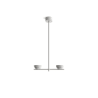 LINEA LIGHT - NIDO SOSP 26W 2L WHITE PH-CUT 2700K