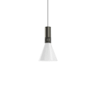 LINEA LIGHT - CONO SOSP.MOD.E27 14W SATIN NICKEL