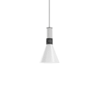 LINEA LIGHT - CONO SOSP.MOD.E27 14W R9010 RAG